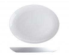 Tallrik Basic oval 28x22,3cm