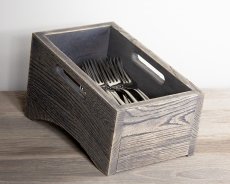 Tiltad besticklåda Driftwood (50-60 bestick)
