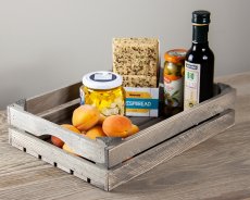 Trälåda Driftwood 40x30cm