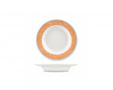 New Horizons Orange Classic Rimmed Soup 23cm