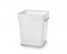 Förvaringsbox vit pp-plast 18L