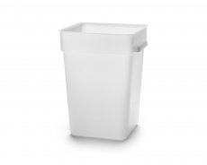 Förvaringsbox vit pp-plast 22L