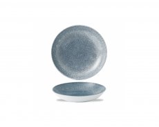 Raku Topaz Blue Evolve Coupe Bowl 24,8cm