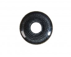 Studio Prints Charcoal Black Cappuccino Saucer 15,6cm