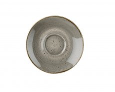 Stonecast Grey Cappuccino Saucer 15,6cm