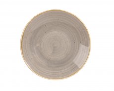 Stonecast Grey Deep Coupe Plate 27cm