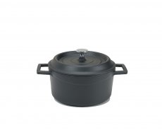 Slowcook Rund Ggryta mattsvart 20cm 2,6L