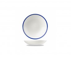 Retro Blue Coupe Bowl 18,2cm