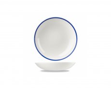Retro Blue Coupe Bowl 24,8cm