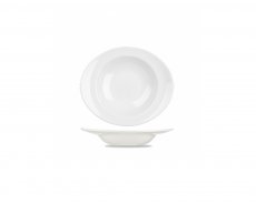 White Orbit Oval Soup Plate 40cl