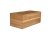 Rektangulär stapelbar låda Linoljad ek 53x25cm Höjd20cm