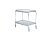Rullbord 2 skivor 80x52cm