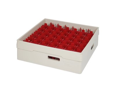 Beige fackindelad korg +1ram D60cm