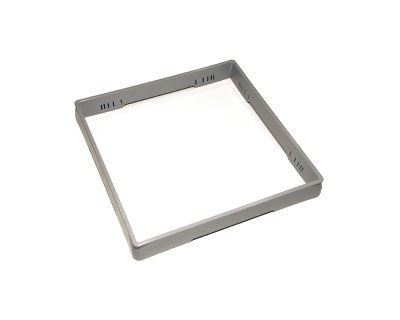 Grå förhöjningsram utan fack 50x50cm