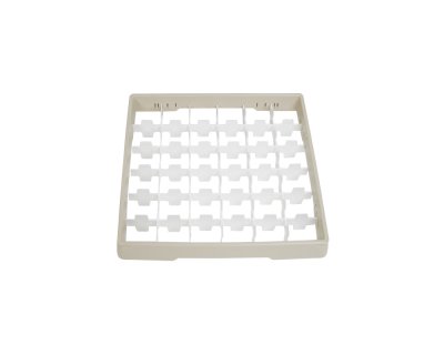 Beige förhöjningsram inkl fack 50x50cm