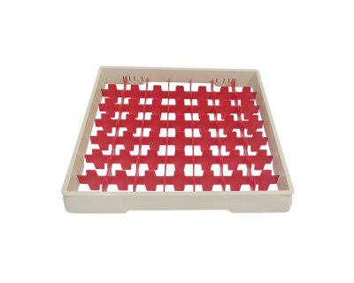 Beige förhöjningsram inkl fack 50x50cm