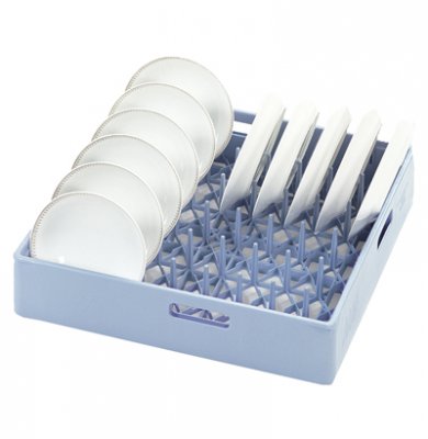 Blå tallrikskorg 10st