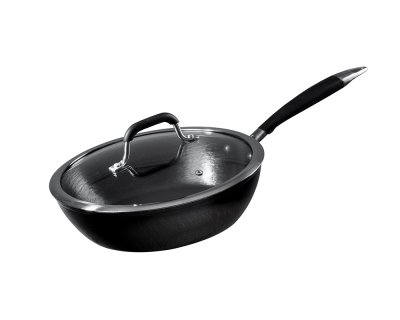 Traktörpanna med glaslock Ø26cm