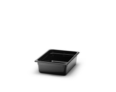 Kantin svart pc-plast GN1/2 Djup6,5-20cm
