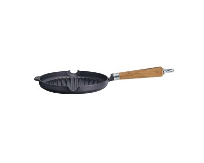 Grillpanna 25cm rund hällpipar Exclusive Line