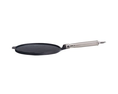 Pannkaks-/crêpespanna 24cm rostfritt skaft