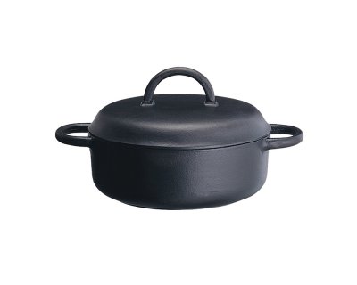Rund gryta 3L järnlock