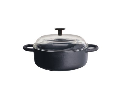 Rund gryta 3L glaslock