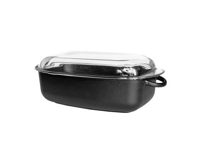 Oval gryta 4,5L glaslock