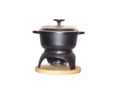 Fondue-set MAESTRO 2L med glaslock
