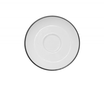 Fat Blocho med svart rand 14,5cm