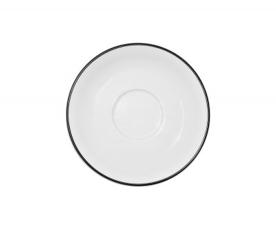 Fat Blocho med svart rand 17cm