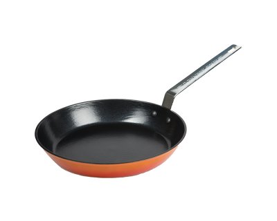 Stekpanna orange emalj/ceramalj 28cm