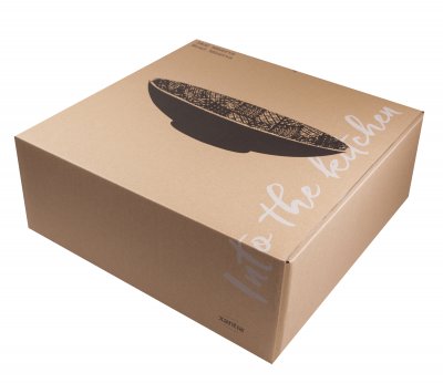 Salladsskål 35cm Minerva Svart