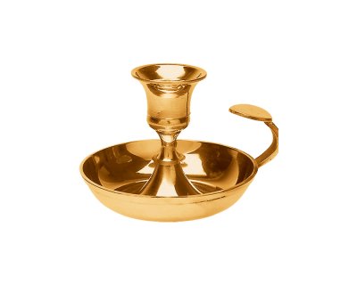 Ljusstake mässing D7cm