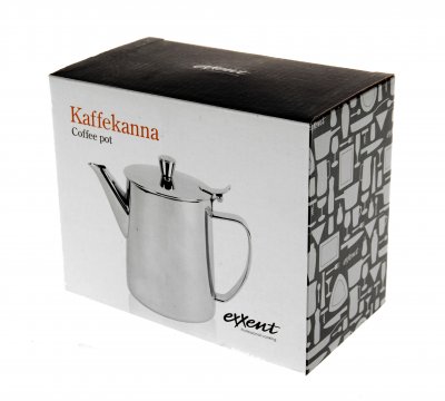 Kaffekanna 0,6L med lång pip