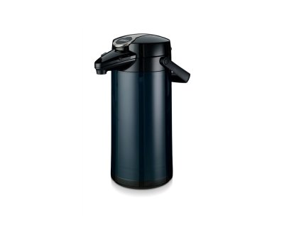 Pumptermos Furento glaskärna/blå hårdplast yttre