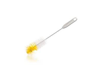 Borste behållare vit