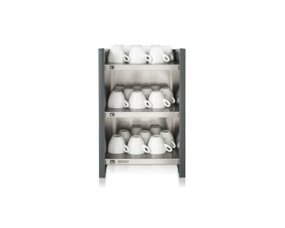 WHK Koppvärmare Stainless Dark