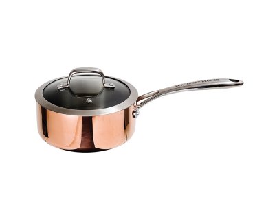Kastrull 2L 3-ply med induktionsbotten & glaslock