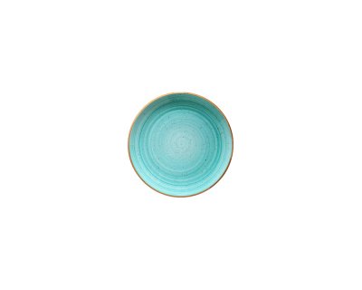 Flat tallrik Gourmet D17cm Aqua