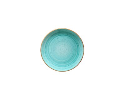 Flat tallrik Gourmet D19cm Aqua