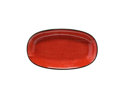 Tallrik Oval 24x14cm Passion