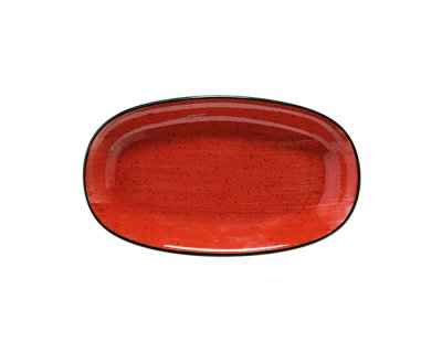 Tallrik Oval 33x19cm Passion