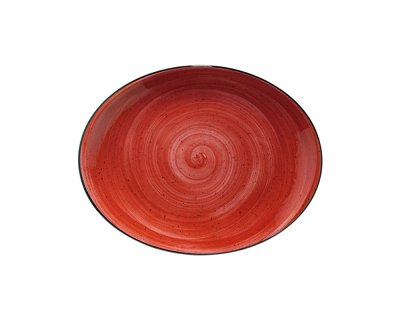 Grill tallrik oval 31x24cm Passion