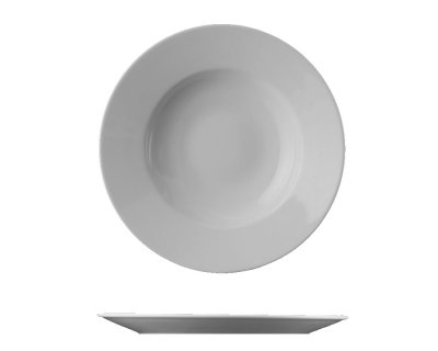 Tallrik Aqua djup 27cm