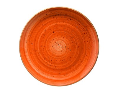 Flat tallrik Gourmet D30cm Terracotta