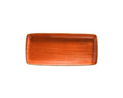Tallrik Rektangulär 34x16cm Terracotta