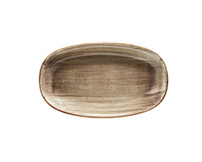 Tallrik Oval 33x19cm Terrain