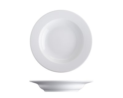 Tallrik Basic djup D22cm