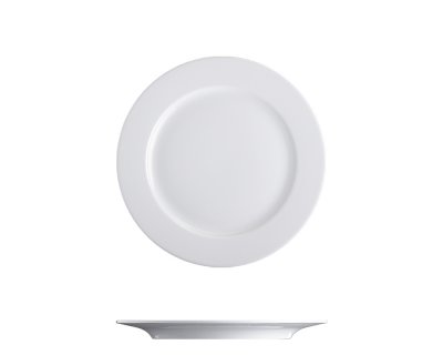 Tallrik Basic flat D17cm